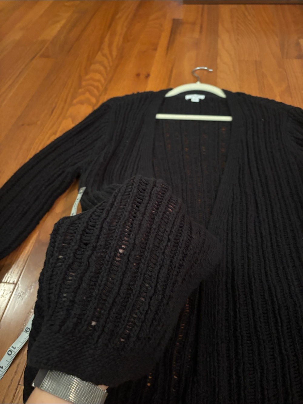 J. Jill Black Crochet Bundle - Cardigan and Dress - Size medium - Picture 10 of 16